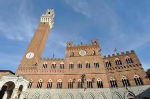 piazza del campo en siena foto