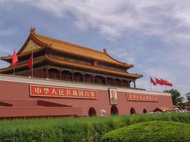 tiananmen en pekín foto