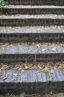 Detail of the steps of a stairway photo