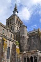 abadía de mont st michel francia foto