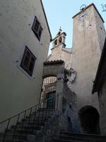 View of the city of Omis photo