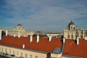 Aerial view of Wien photo