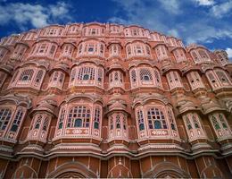 hawa mahal del palacio en el país de jaipur foto