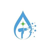 logotipo de higiene y seguridad de gérmenes para desinfectar vector