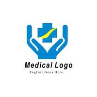 Medical vector icon illustration design template