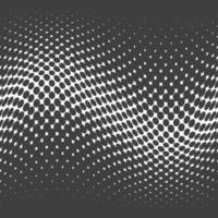 Abstract halftone dotted background. Futuristic grunge pattern, dot, wave. Vector modern optical pop art texture for posters, sites, business cards, cover, labels mock-up, vintage layout