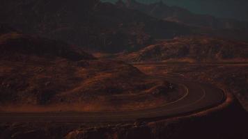 atlantic ocean road near the mountain video