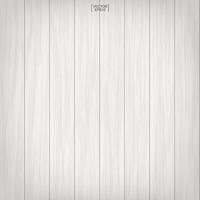 White wood pattern and texture for background. Vector. vector