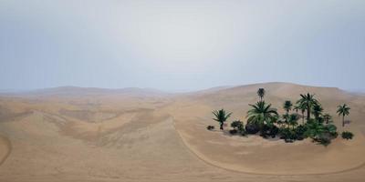 VR-360-Kamera, die sich über der Wüste bewegt video