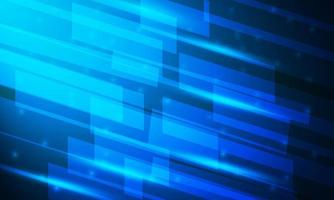 Vector Abstract, science, futuristic, energy technology concept. stripes lines with blue light, speed and motion blur over dark blue background.