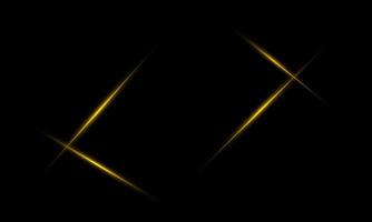 Abstract line pattern luxury gold with dark background. Illustration Vector design digital technology concept.