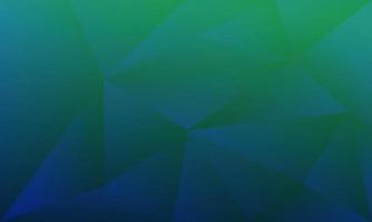 Abstract dark blue and green polygon triangles shape pattern background. Illustration Vector design digital technology concept.