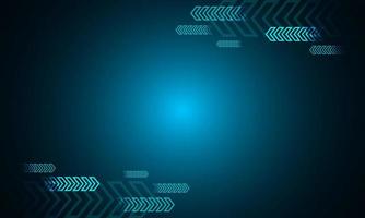 Abstract technology background Hitech communication concept. Dark blue background. vector