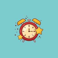 Alarm Clock Wake Up Reminder School Illustration Vector