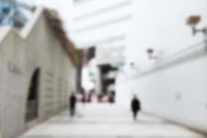 blurred montage urban building background. Defocused image photo