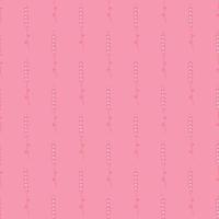 Pink seamless aromatic herb pattern with doodle lavender branches ornament. Abstract botany artwork. vector