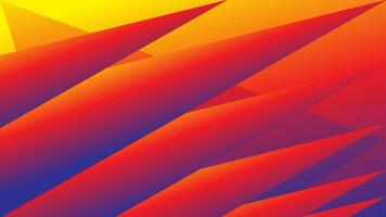 Red blue triangle abstract background vector