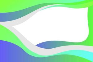 Abstract background green leaf wave vector