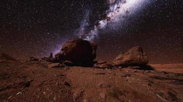 milky way at natural stone park the grand canyon photo