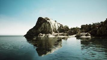 rock formation on the Costa Brava photo