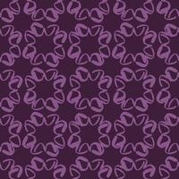 Dark purple background with light elements. Ethnic geometric pattern. vector