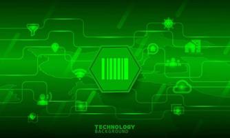 Abstract Light technology concept. technology background. neon effect. circuit board concept. Hi-tech digital technology. vector