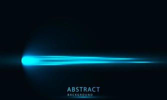 Abstract Light out technology background Hitech communication concept innovation background . Blue light neon , glowing. vector