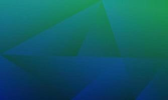 Abstract dark blue and green polygon triangles shape pattern background. Illustration Vector design digital technology concept.