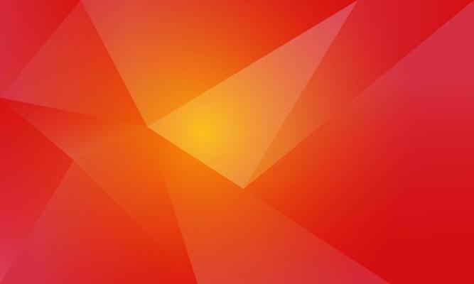 Abstract orange polygon triangles shape pattern background. Illustration Vector design digital technology concept.