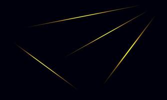 patrón de línea abstracta oro de lujo con fondo oscuro. concepto de tecnología digital de diseño vectorial de ilustración. vector