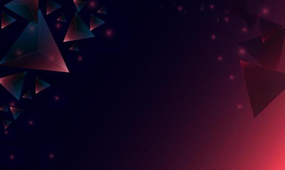 Abstract dark purple polygon triangles shape pattern on background. Illustration Vector design digital technology concept.