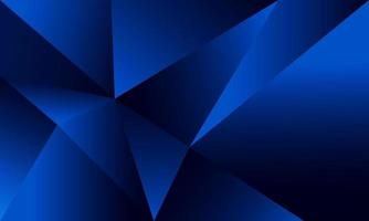 Abstract blue polygon triangles shape pattern background with lighting effect luxury style. Illustration Vector design digital technology concept.