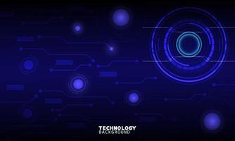 Futuristic abstract technology background . vector tech circle and technology background.