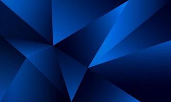 Abstract blue polygon triangles shape pattern background with lighting effect luxury style. Illustration Vector design digital technology concept.