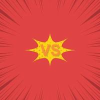 Empty comics versus background for video game. Comics vs frame. Vector
