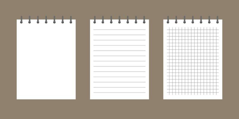 Notepad Template Vector Art, Icons, and Graphics for Free Download