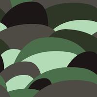 patrón sin costuras de campo verde. ilustración de estilo sencillo vector