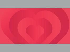 abstract heart background vector