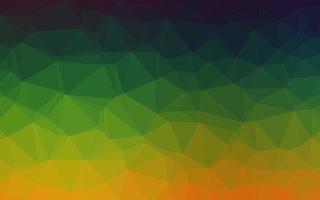 Dark Multicolor, Rainbow vector triangle mosaic template.