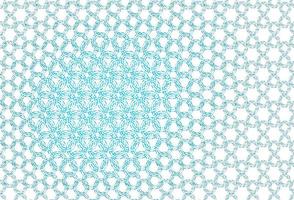 Light blue vector background with bubbles.