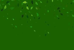 Light Green vector hand painted background.