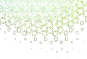 Light green vector backdrop with dots.