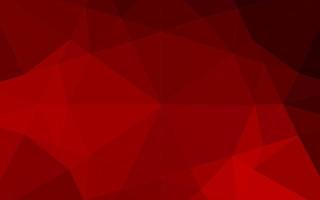 Light Red vector polygon abstract layout.