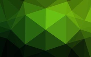 Light Green vector blurry hexagon pattern.