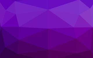 Light Purple vector polygon abstract background.