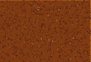 Light Orange vector cover with spots.