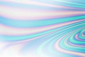 Light BLUE vector background with curved circles.