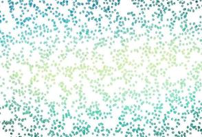 Light Green, Yellow vector pattern with spheres.