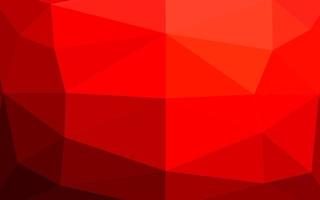 diseño poligonal abstracto vector rojo claro.