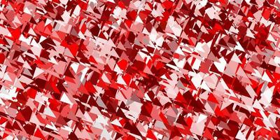 Light red vector pattern with polygonal shapes.